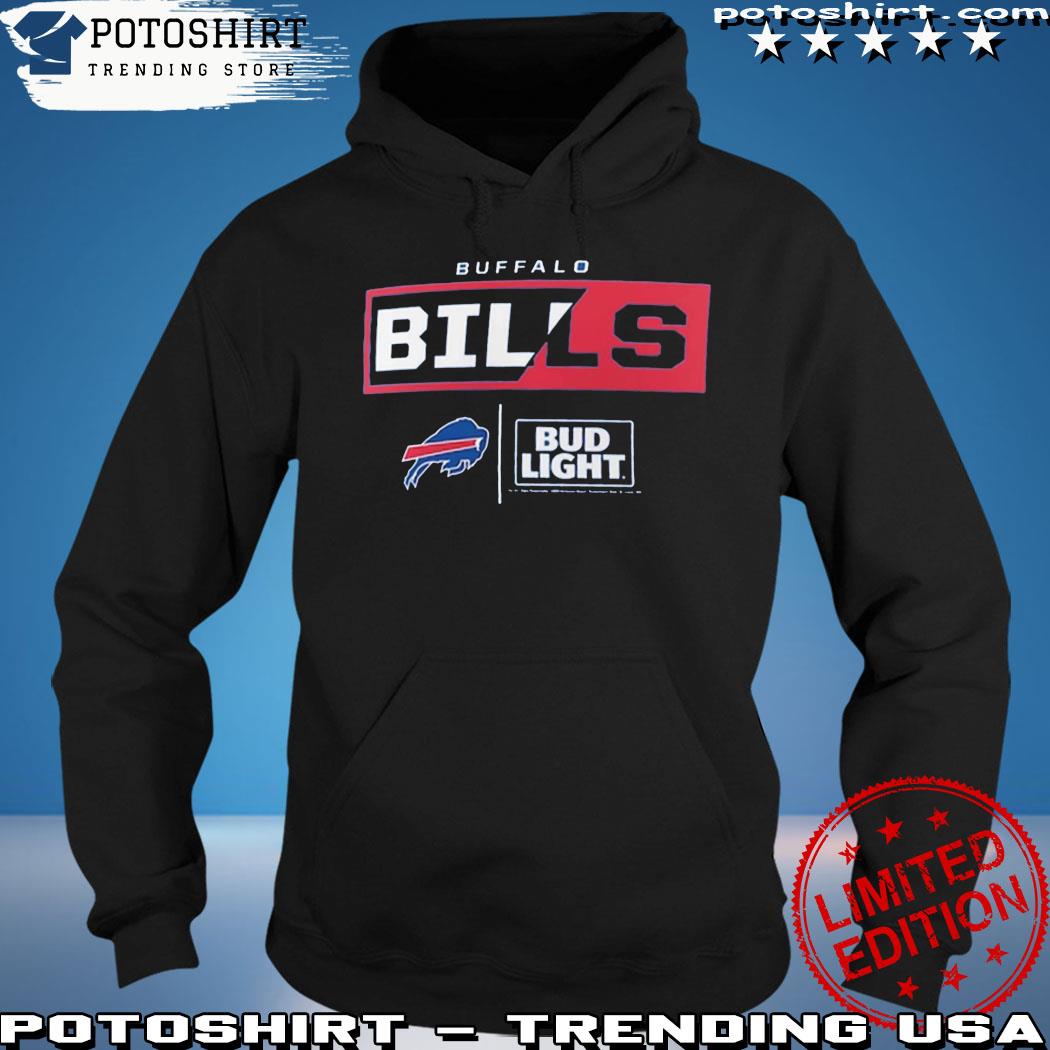 Official Buffalo Bills fanatics branded NFL x bud light T-shirt