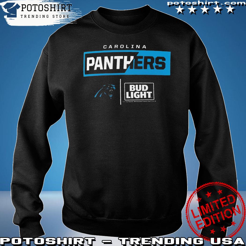 Official carolina Panthers Fanatics Branded Nfl X Bud Light T