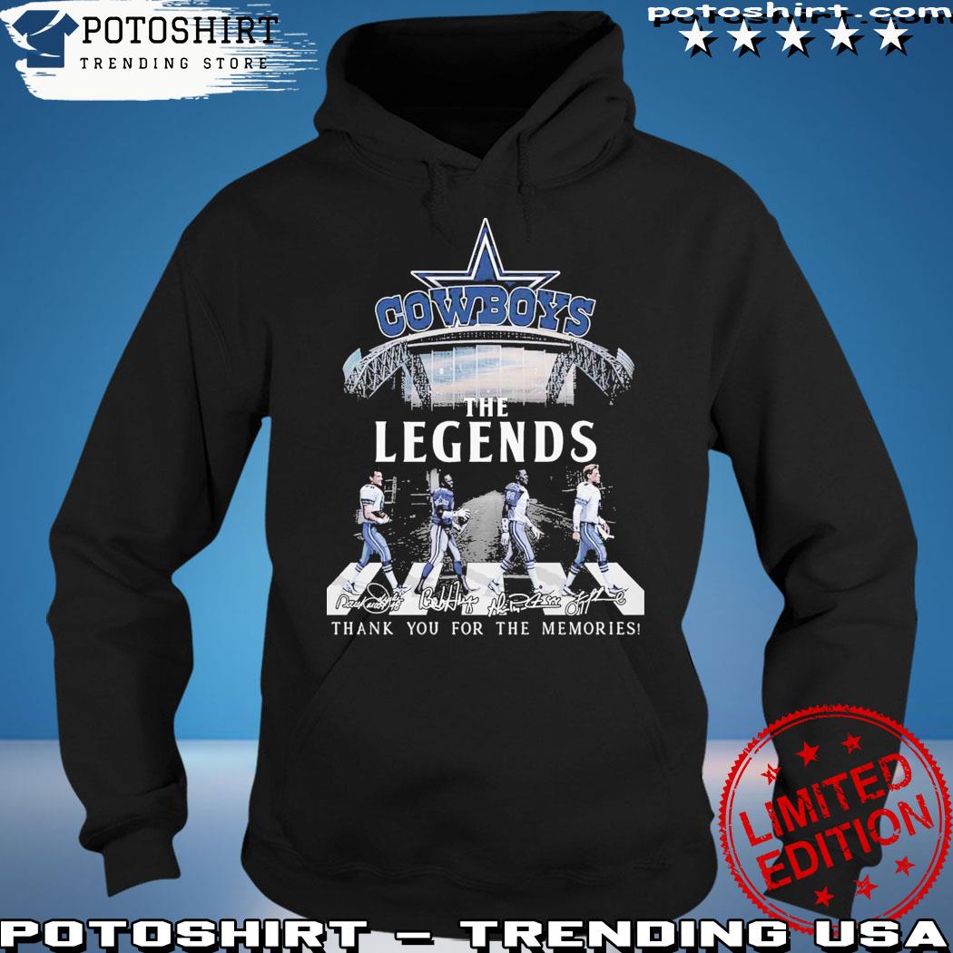 Dallas cowboys legends players signatures shirt, hoodie, sweater