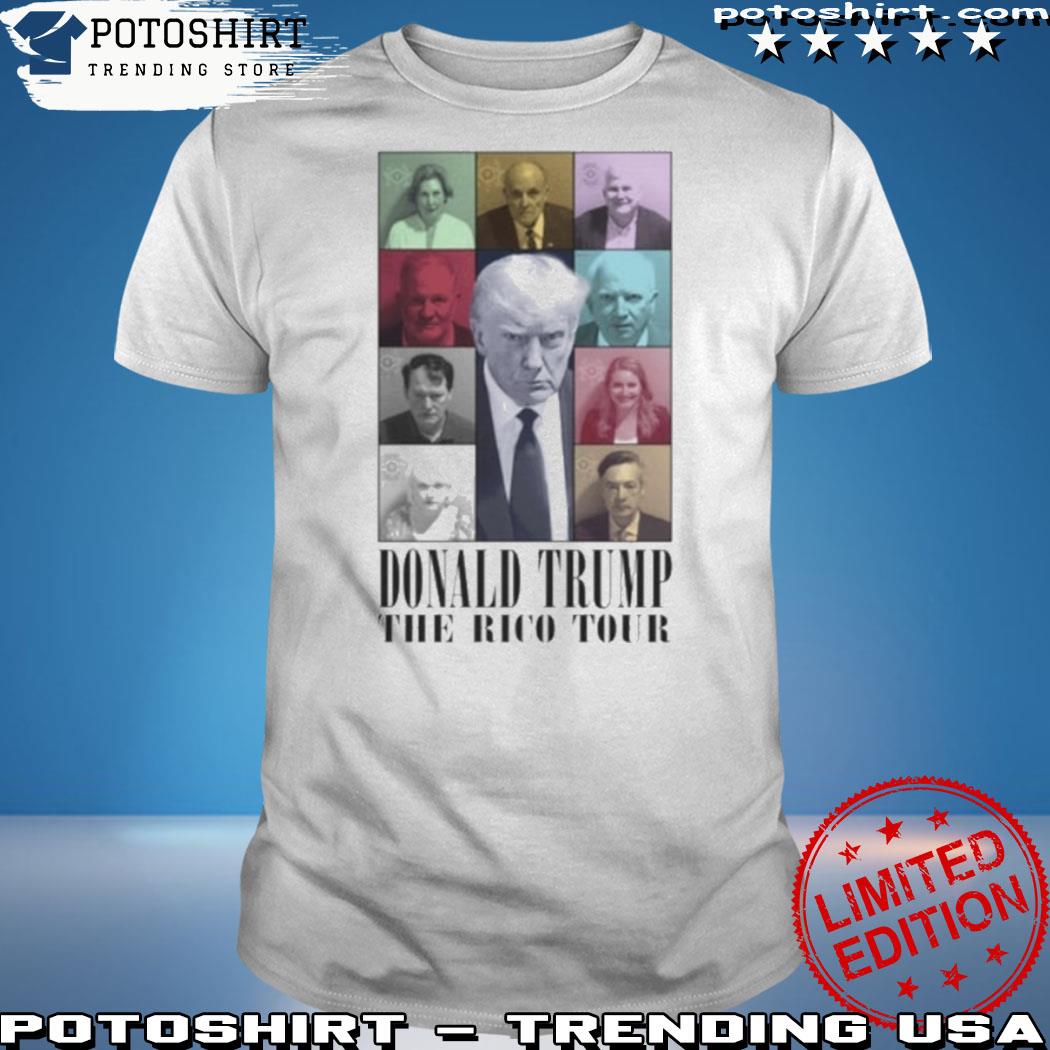 Donald Trump The Election, Donald Trump Mugshot Era Tour T-shirt