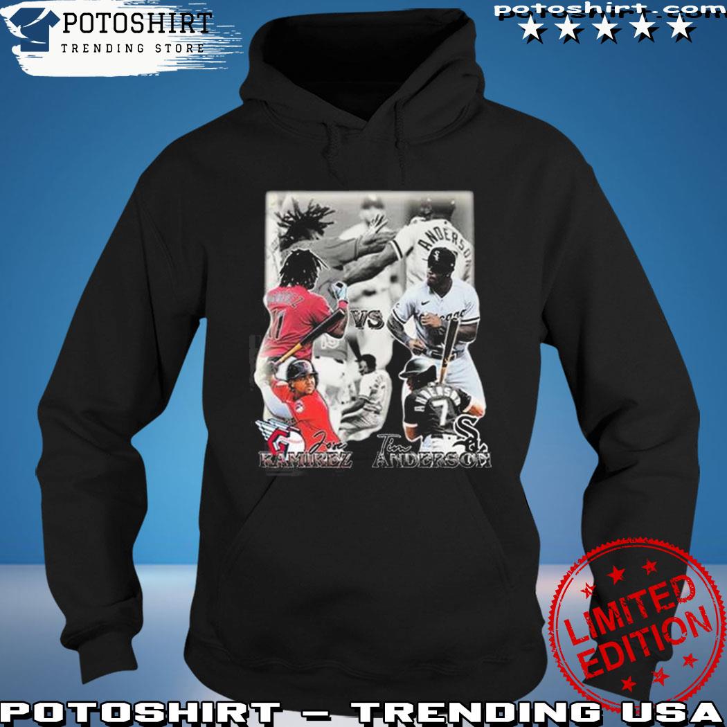 Down Goes Anderson Jose Ramirez Vs Tim Anderson Shirt, hoodie, sweater,  long sleeve and tank top