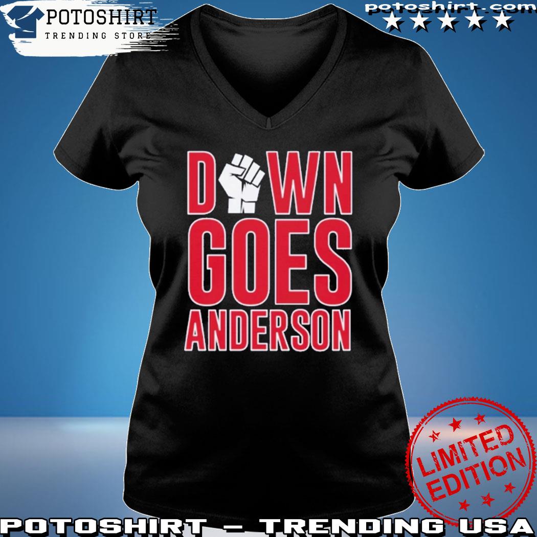 Down goes Anderson shirt: All you need to know about latest MLB