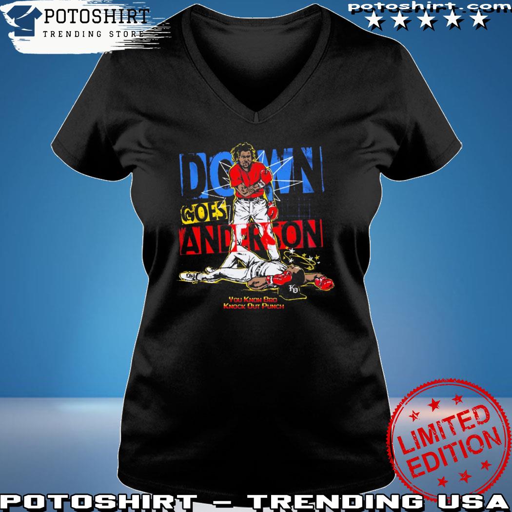 Down Goes Anderson Shirt Jose Ramirez Vs Tim Anderson Shirt Funny Meme Shirt  Baseball Shirt Ramirez Vs Anderson Tee Trending Shirt - teejeep