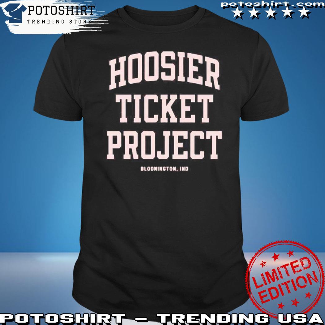 Official hoosier ticket project T-shirt