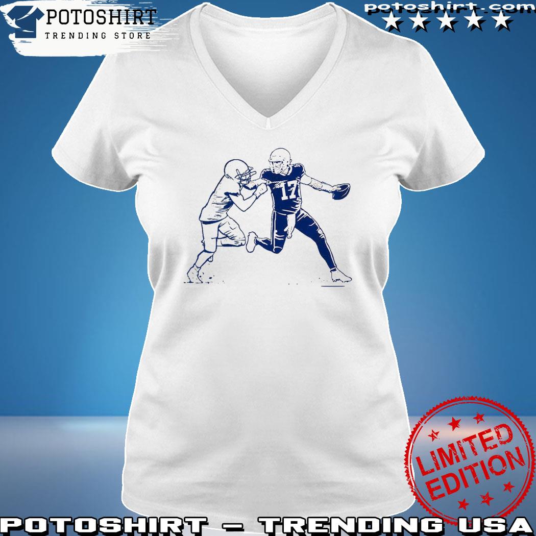 Josh Allen 17 the football tour poster shirt, hoodie, sweater, long sleeve  and tank top