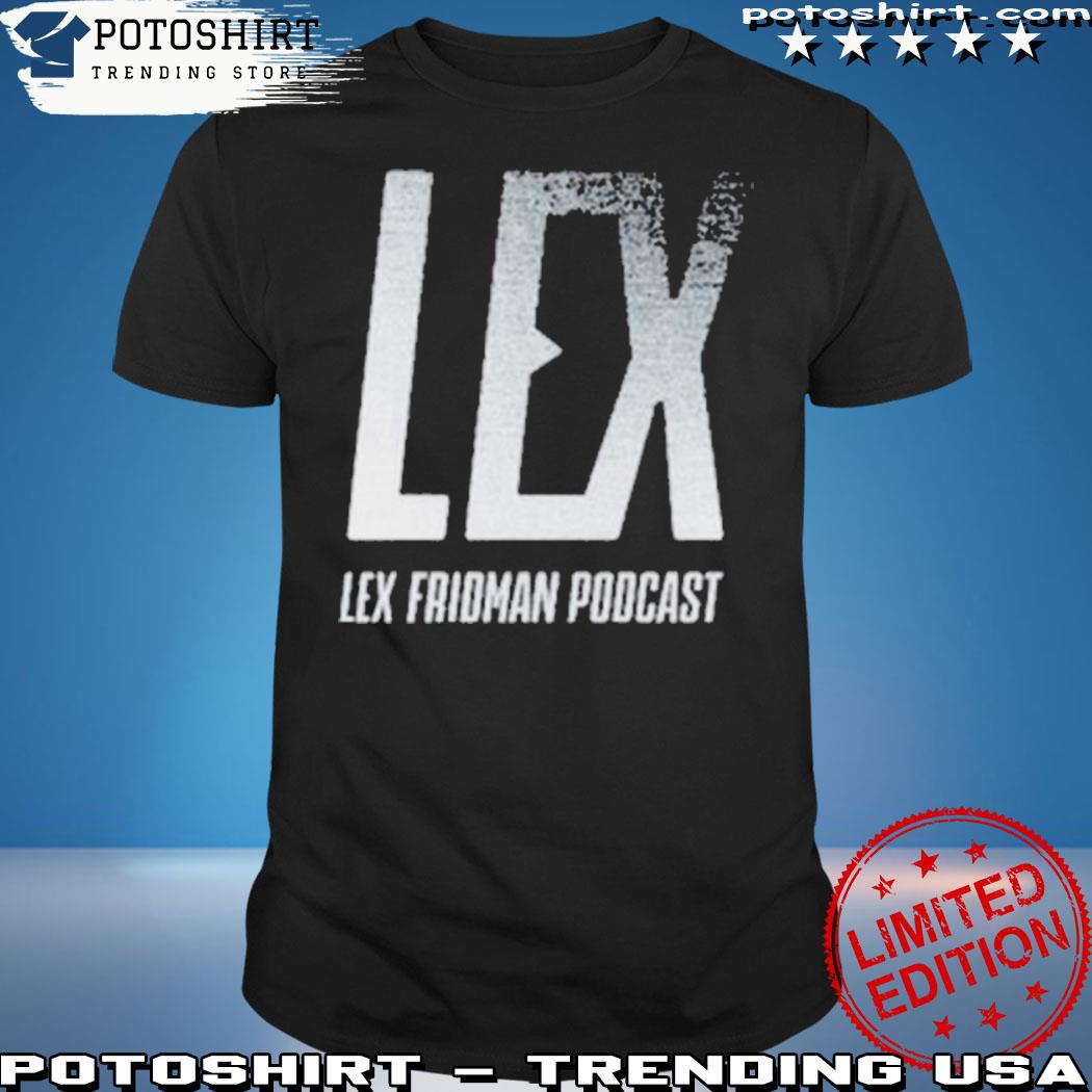 Official lex fridman podcas T-shirt
