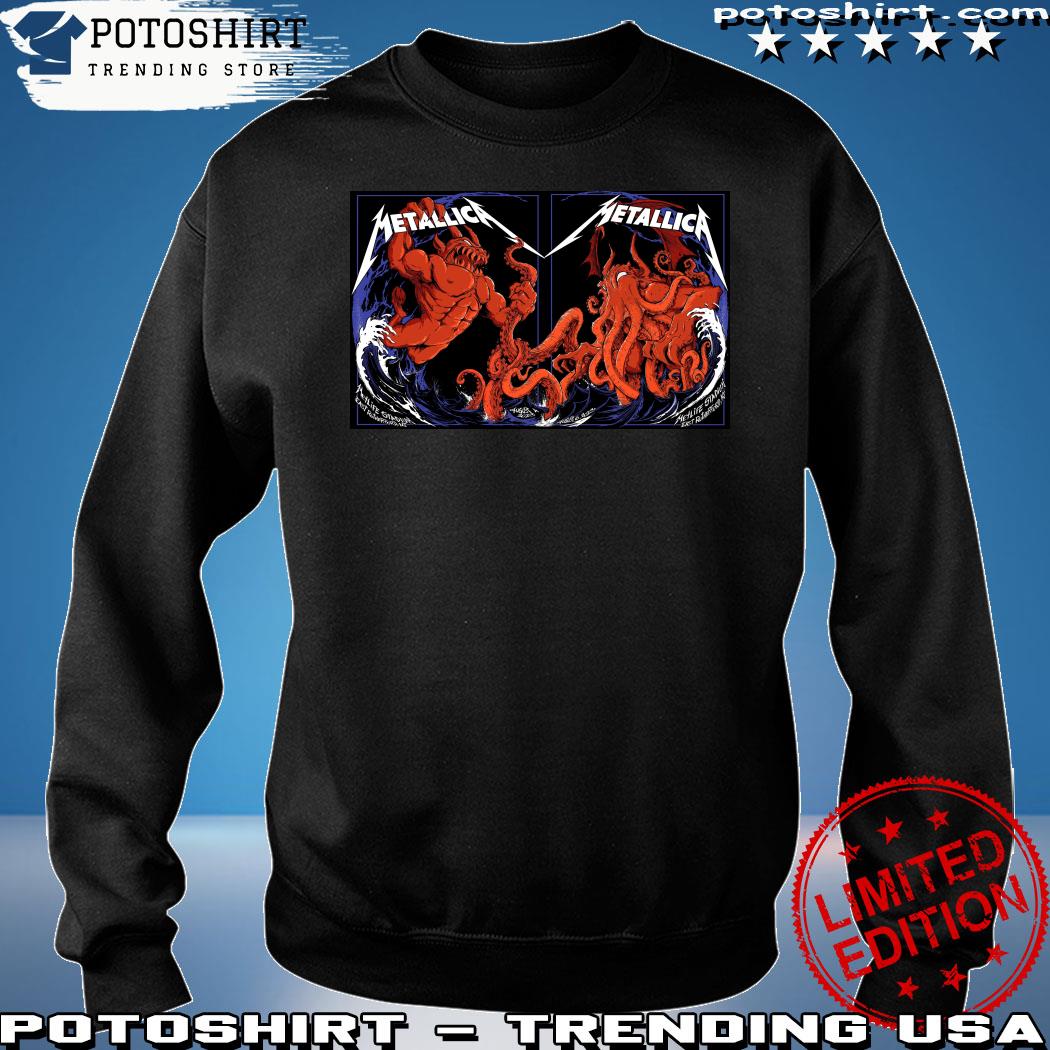 Metallica August 4 & 6, 2023 MetLife Stadium East Rutherford, NJ Tour  shirt, hoodie, sweater, long sleeve and tank top