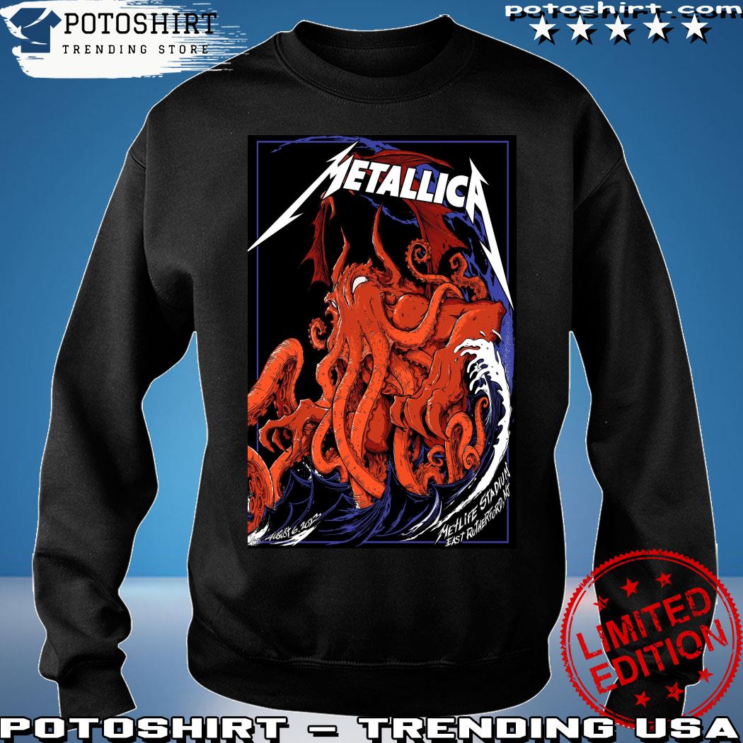 Official Metallica Tour East Rutherford, NJ 2023 Poster t-shirt, hoodie,  longsleeve, sweater