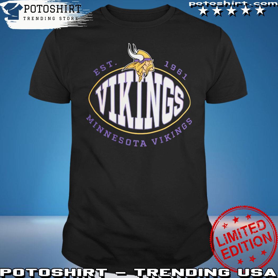 Minnesota Vikings football est. 1961 go Vikings logo shirt, hoodie,  sweater, long sleeve and tank top