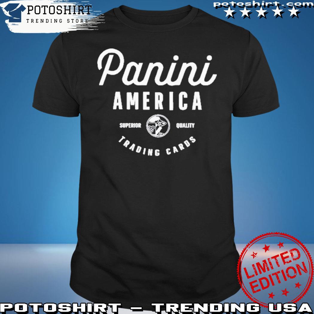 Official paninI America superior quality trading cards T-shirt