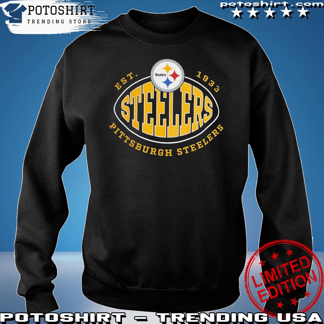 Official Mens Pittsburgh Steelers Long Sleeved T-Shirts, Mens Long