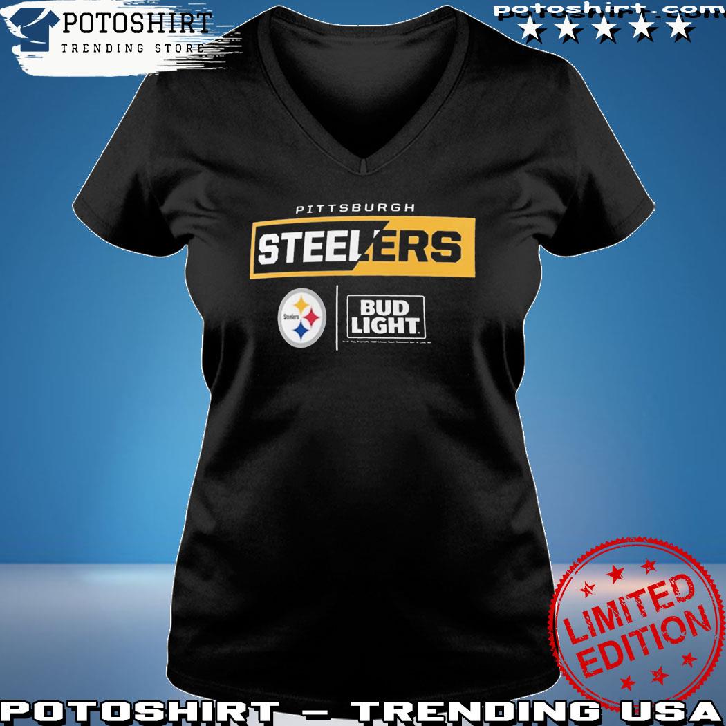 Pittsburgh Steelers Fanatics Branded Nfl X Bud Light T-shirt