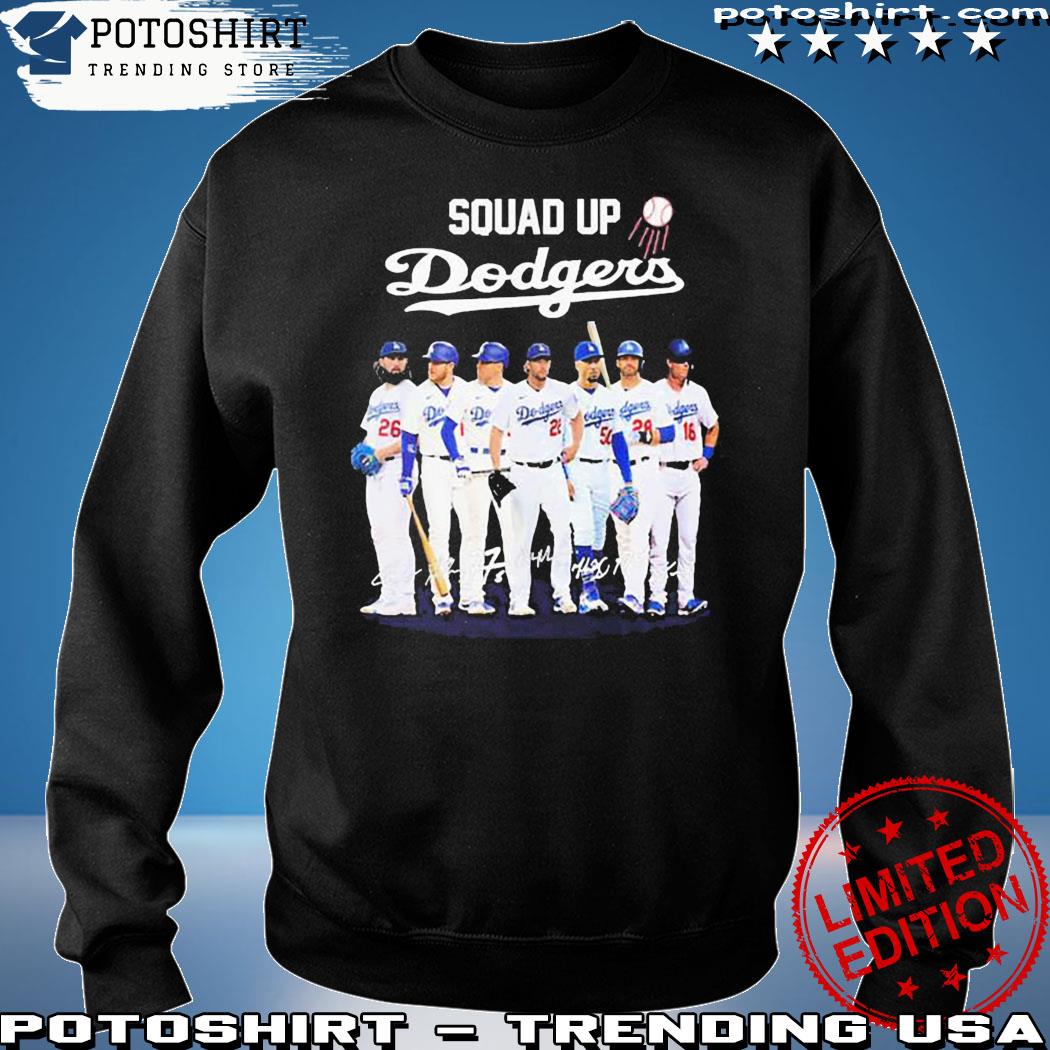 Squad Up Dodgers Signature All Star T-Shirt, hoodie, sweater, long