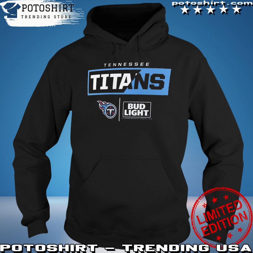 Tennessee Titans Fanatics Branded NFL x Bud Light Pullover Hoodie - Navy