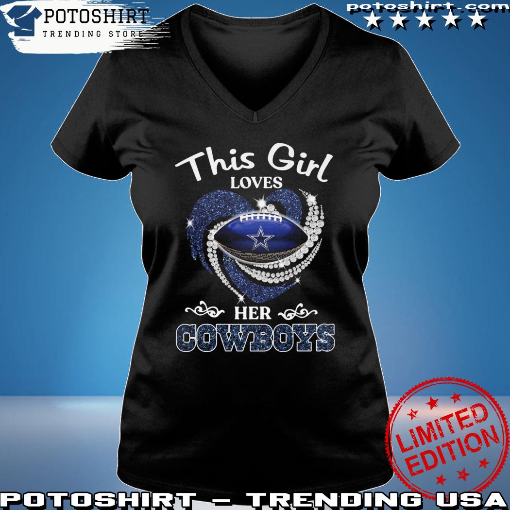 This Girl Loves, her, cowboys Shirt