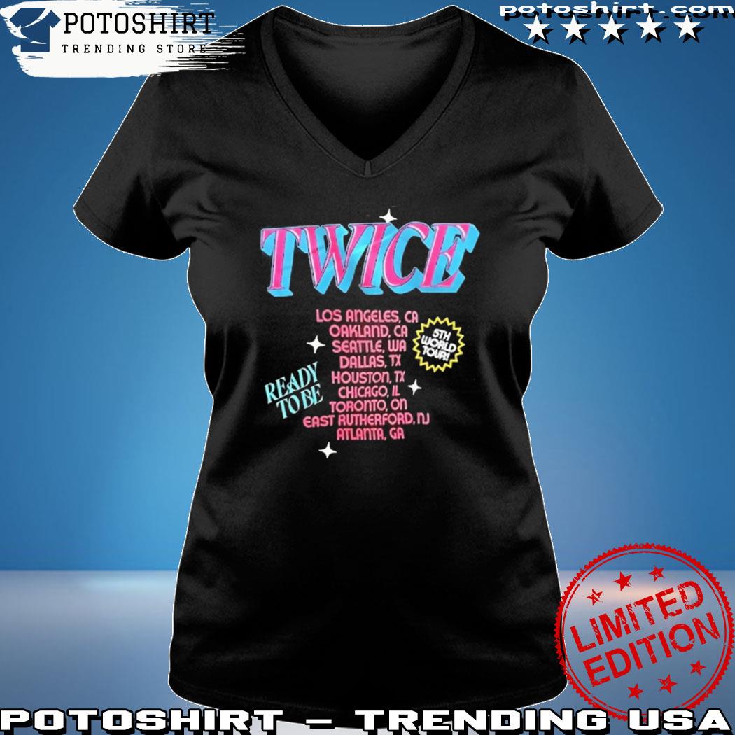 TWICE Ready to Be 2023 World Tour T-shirt