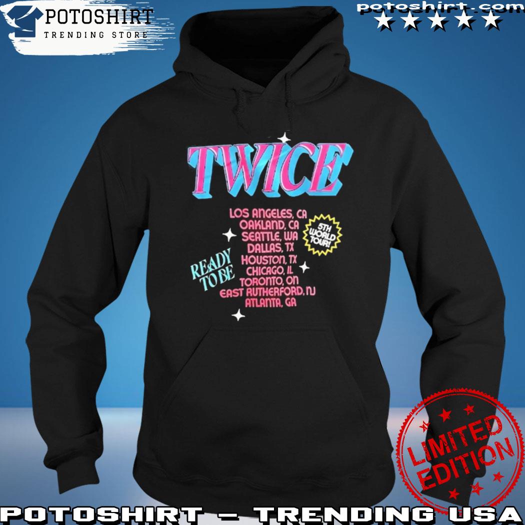 TWICE Ready to Be 2023 World Tour T-shirt