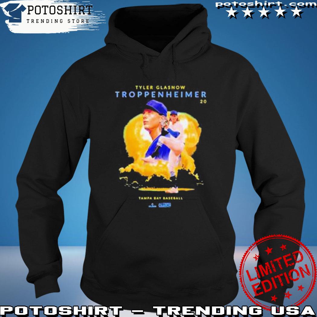 Official Tyler Glasnow Troppenheimer Tampa Bay Baseball T-shirt, hoodie,  sweater and long sleeve