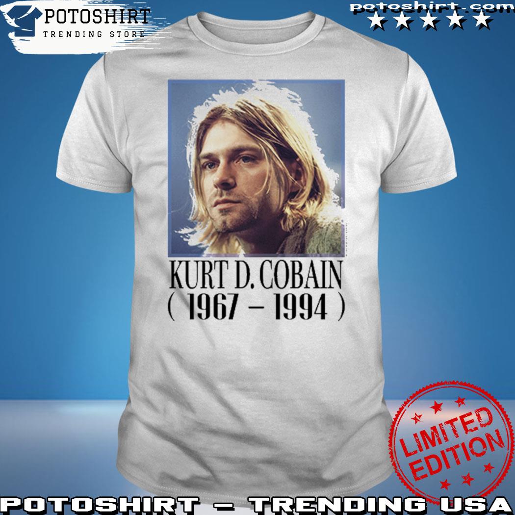 Official vintage Kurt Donald Cobain Memorial Painting T-Shirt