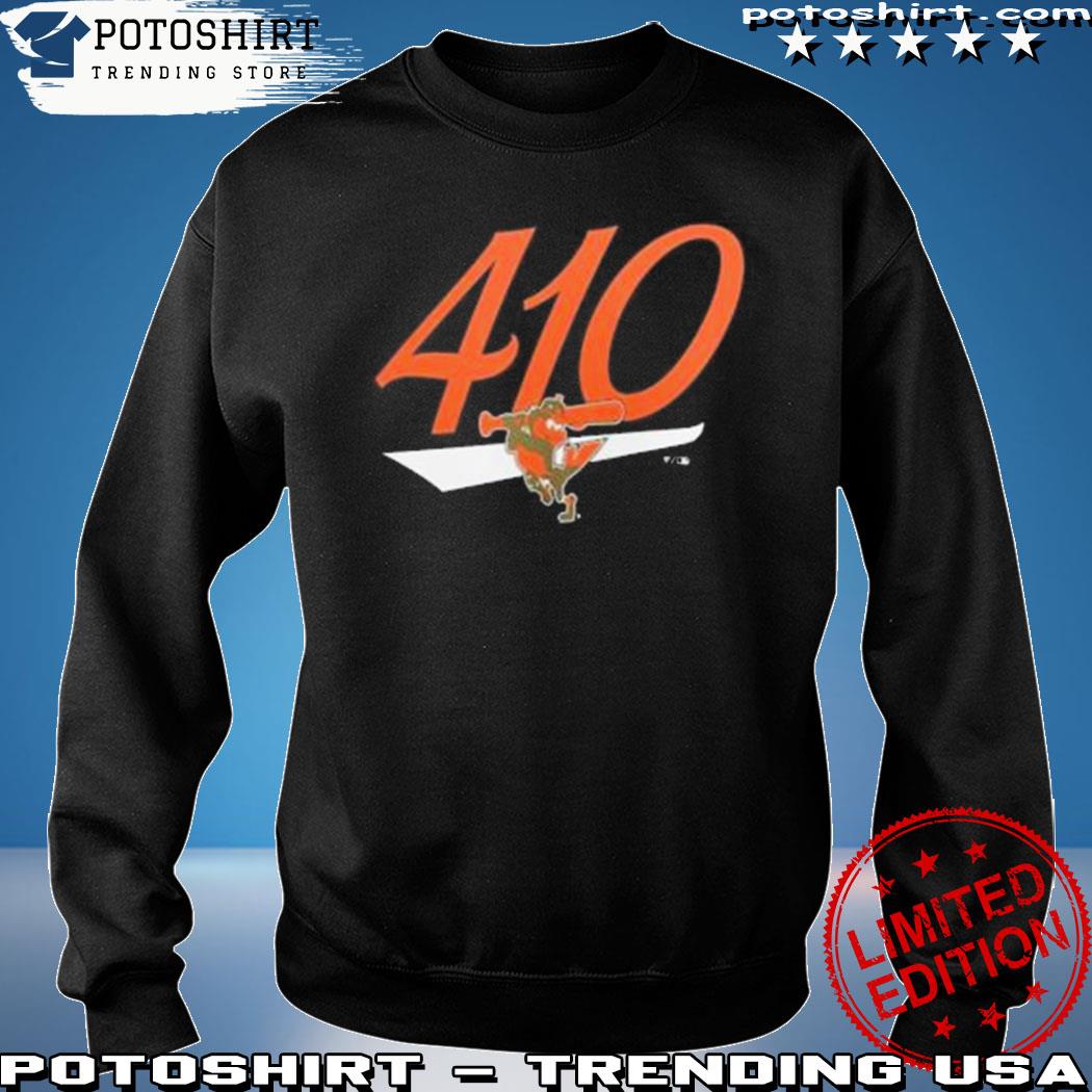 Product baltimore orioles the 410 2023 shirt, hoodie, sweater, long sleeve  and tank top
