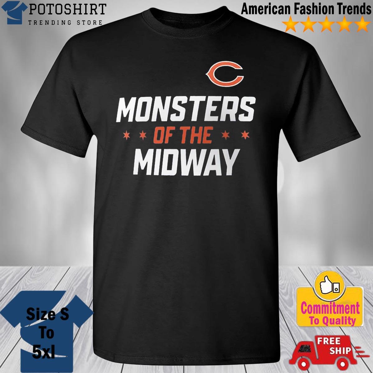 Chicago Bears Monsters Of The Midway T-Shirts, hoodie, sweater, long sleeve  and tank top