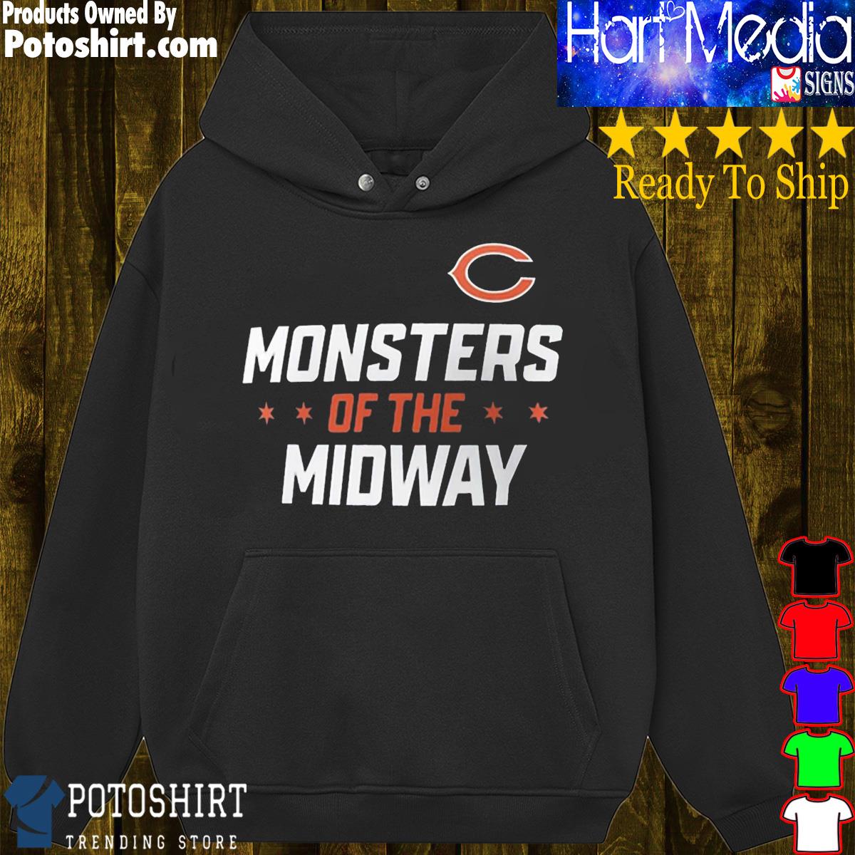 Monsters of the online midway hoodie