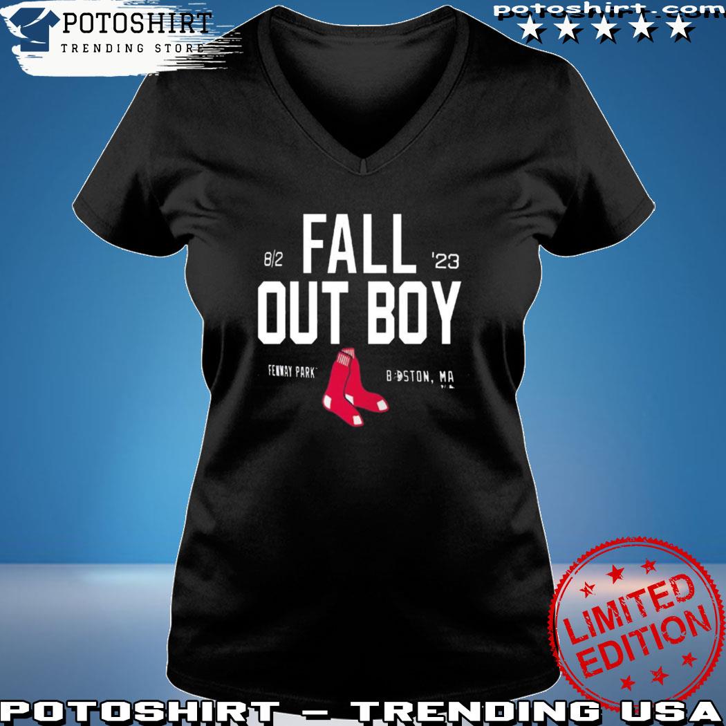 Fall Out Boy Boston Red Sox Fenway Park Tour Shirt Fall Out Boy