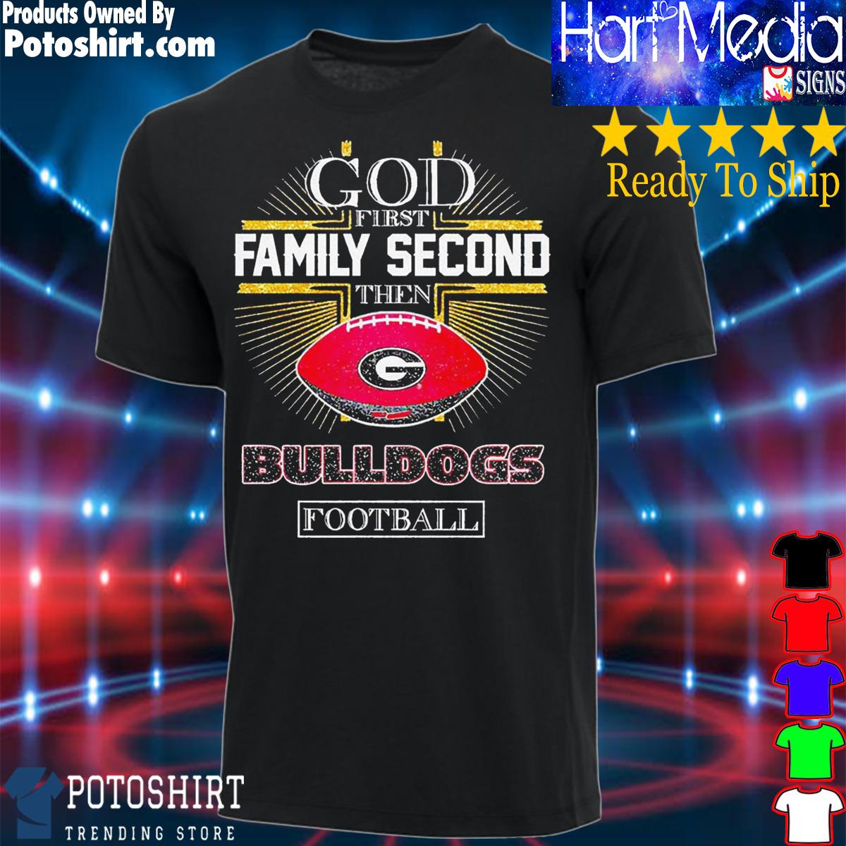 God First Family Second Then Atlanta Falcons Football T-Shirt - Teespix -  Store Fashion LLC