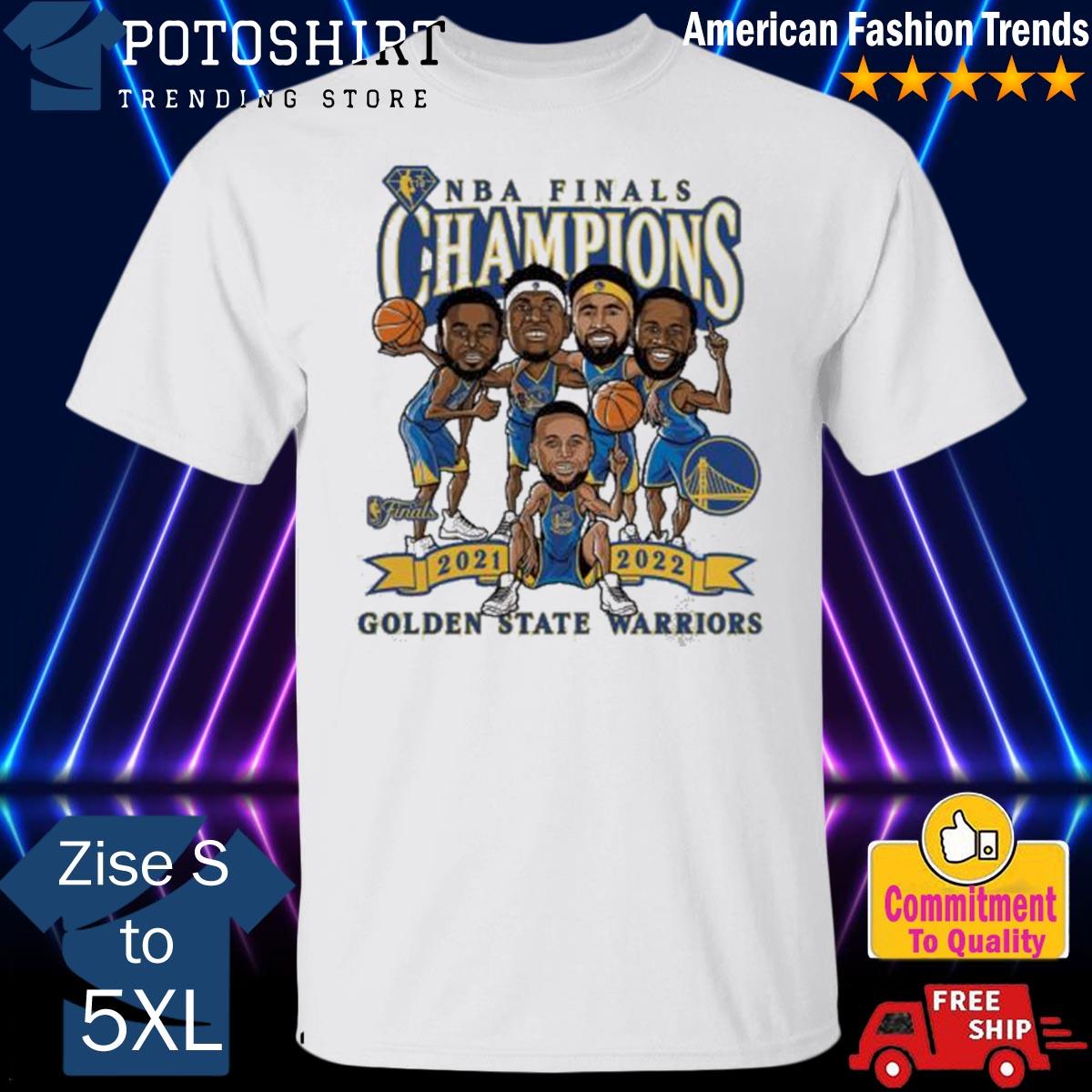 Product golden state warriors 2023 NBA finals champions caricature shirt,  hoodie, sweater, long sleeve and tank top