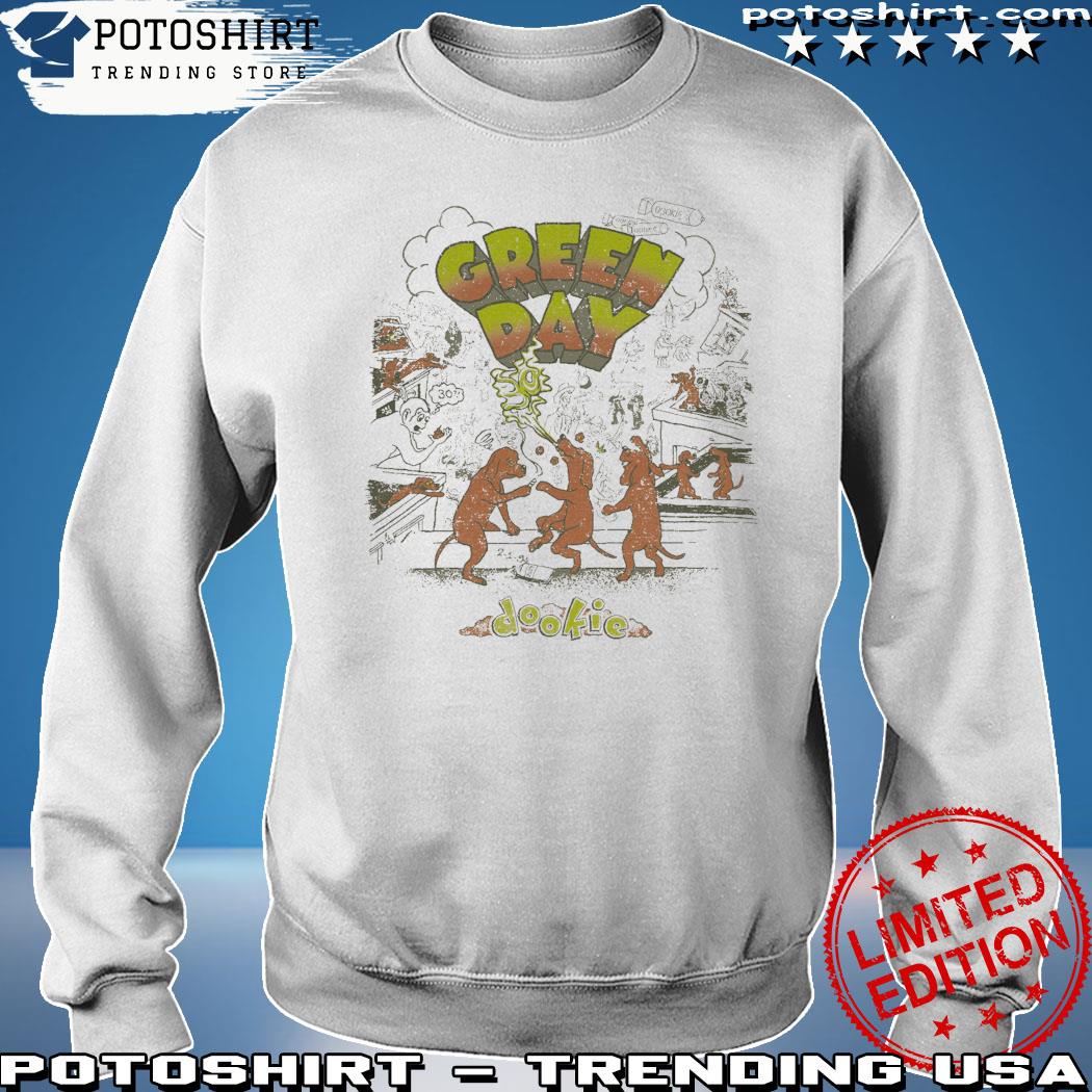 Product green day dookie dog dance shirt, hoodie, sweater, long sleeve and  tank top
