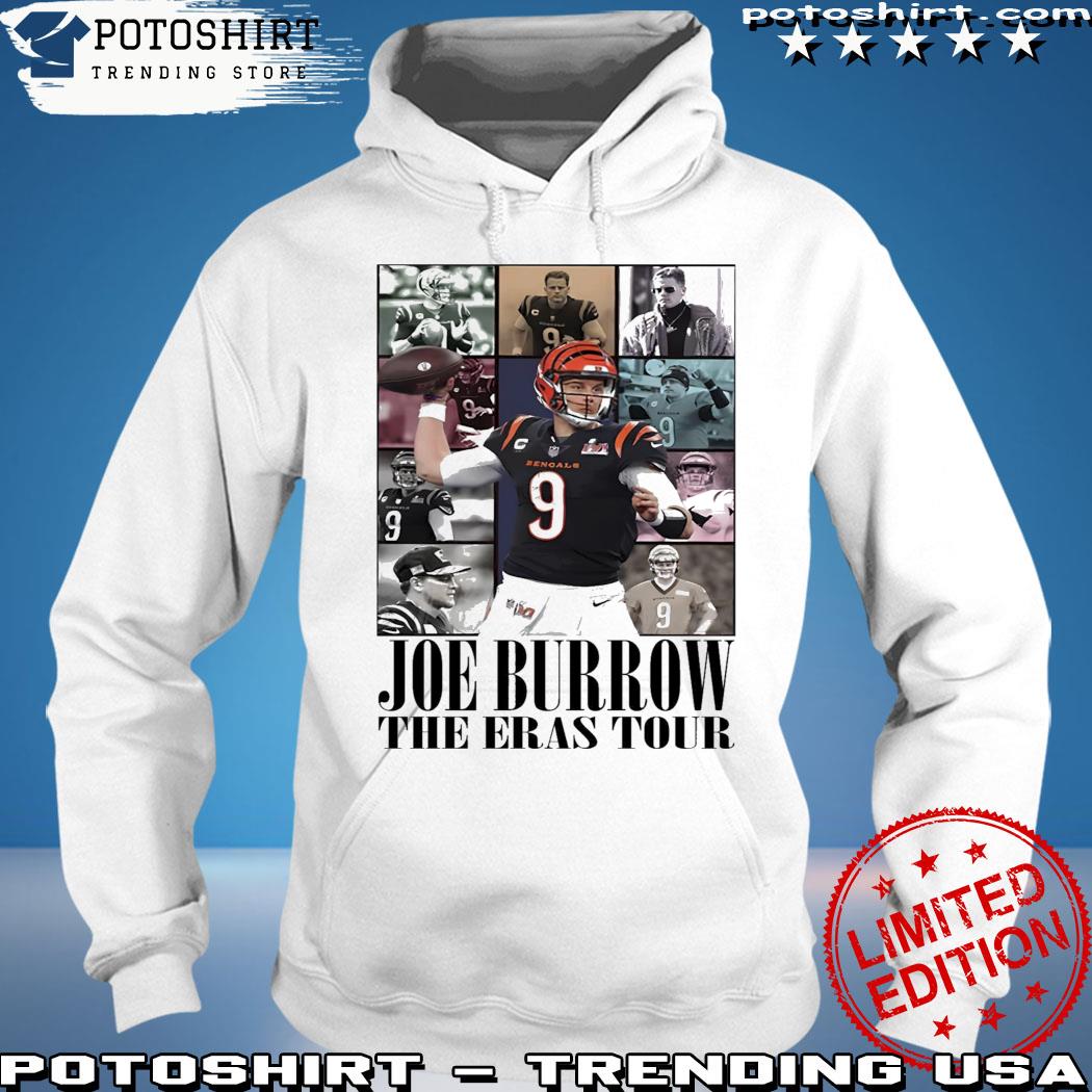 Number 9 Joe Burrow The Eras Tour shirt, hoodie, longsleeve, sweater