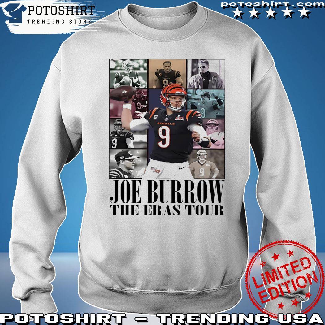 Joe Burrow the Eras tour shirt, hoodie, sweater and v-neck t-shirt