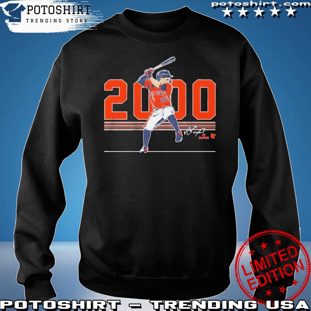 Official jose altuve 2000 hits houston T-shirt, hoodie, sweater, long  sleeve and tank top