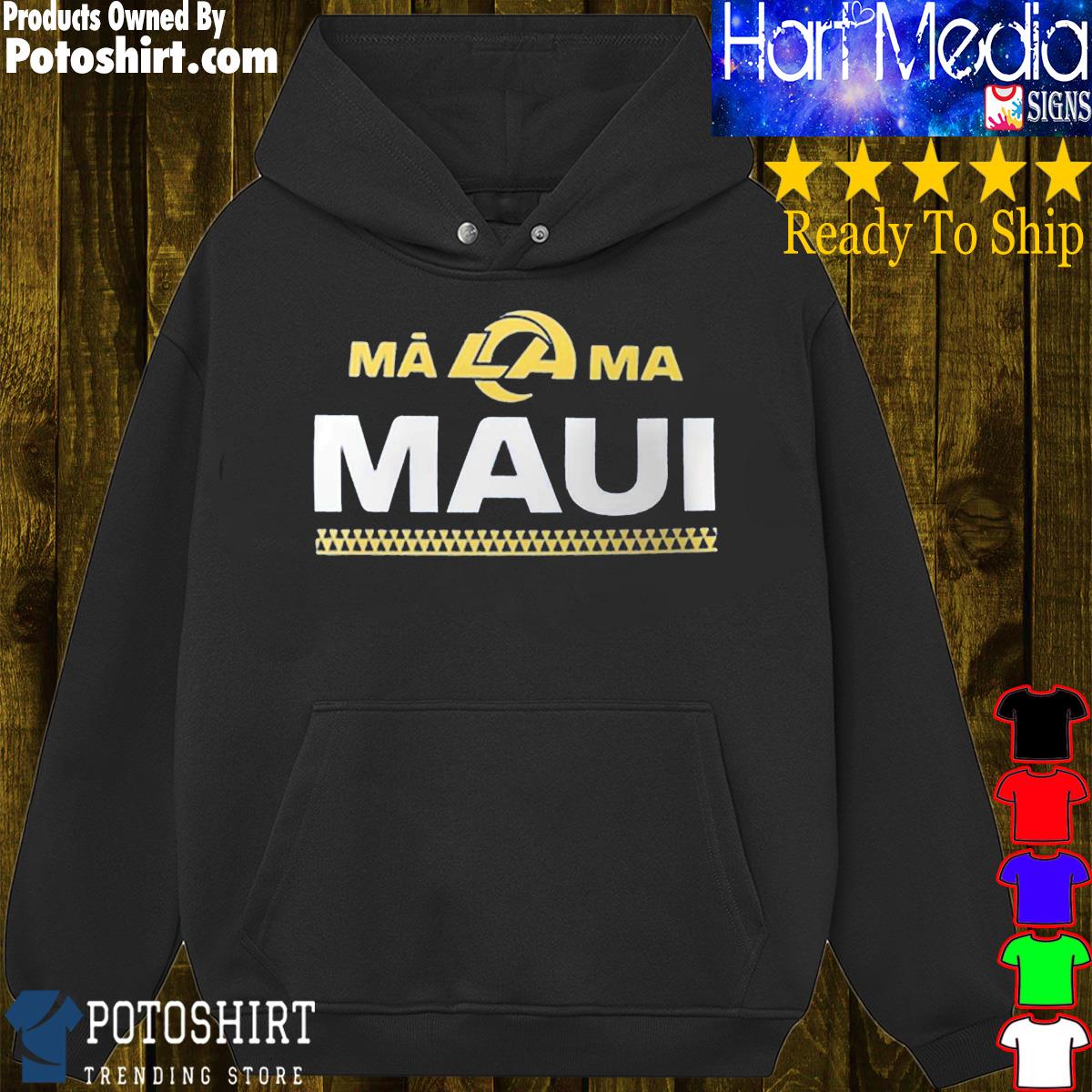 Los Angeles Rams Maui Relief Nike Shirt, hoodie, longsleeve, sweater