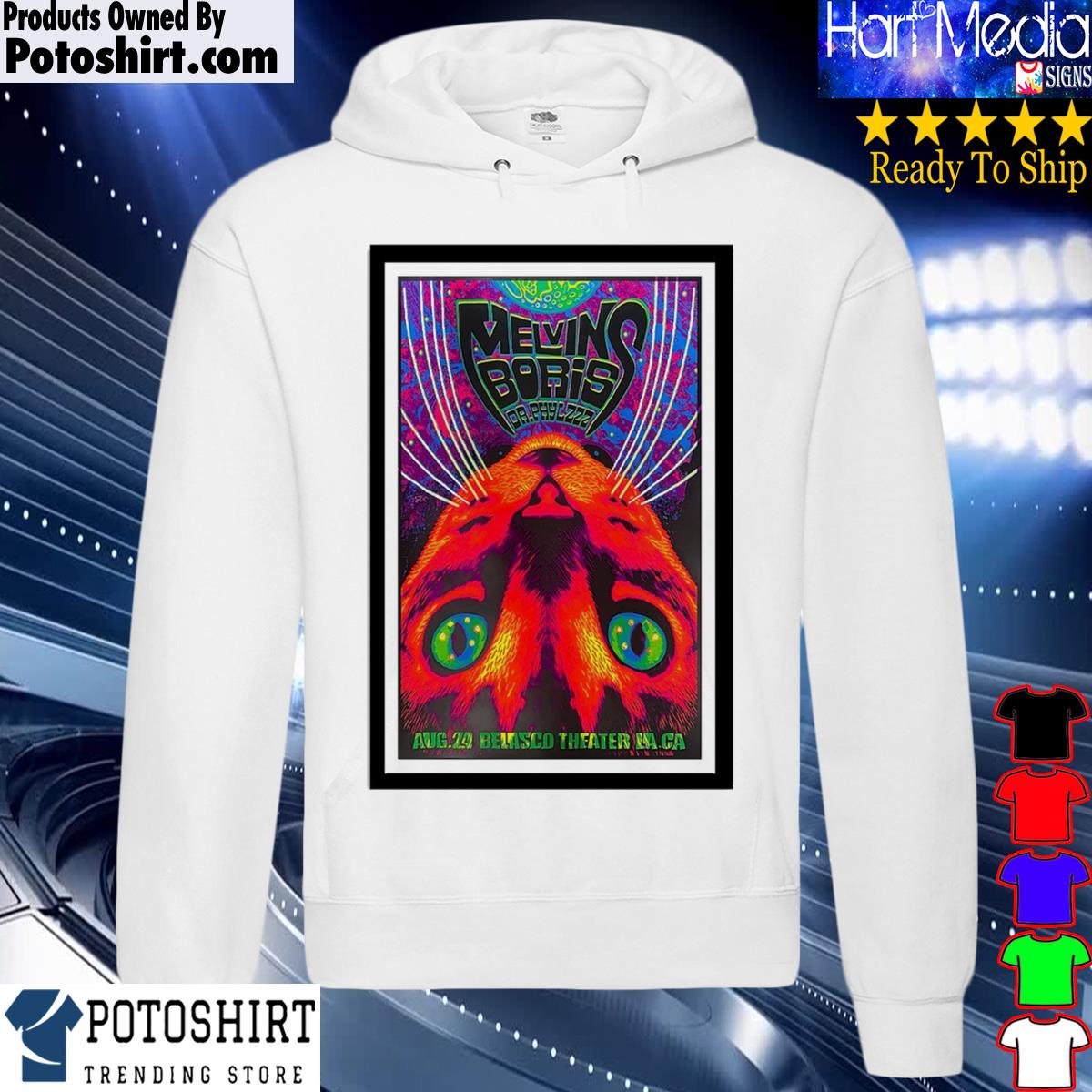 Product melvins Pomona The Glass House, Aug 25 2023 Poster s hoodie