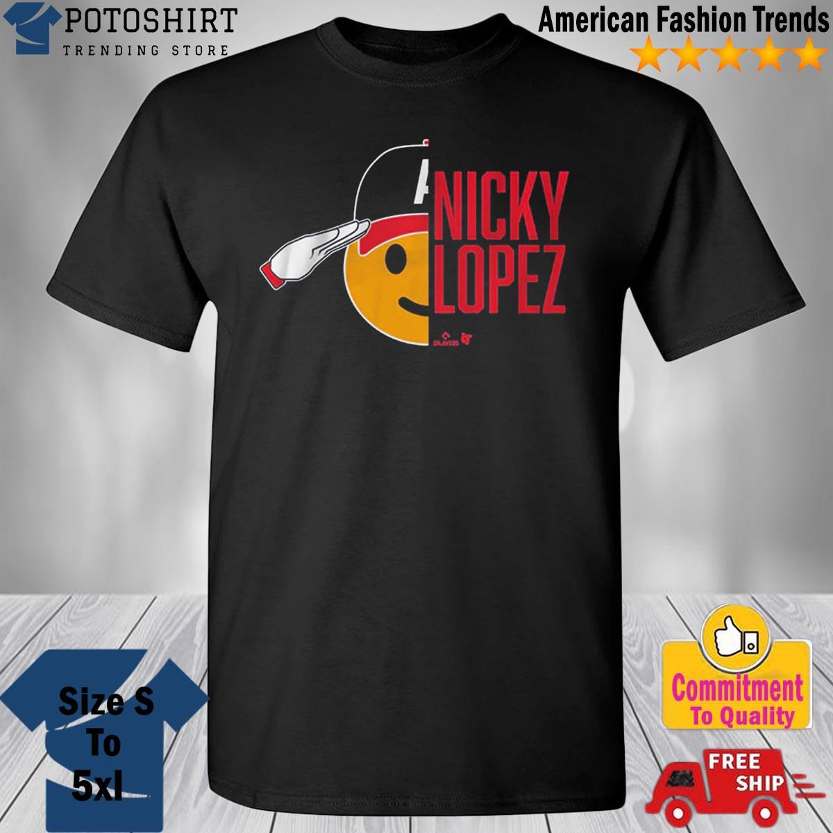 Nicky Lopez Salute Shirt, hoodie, longsleeve, sweatshirt, v-neck tee