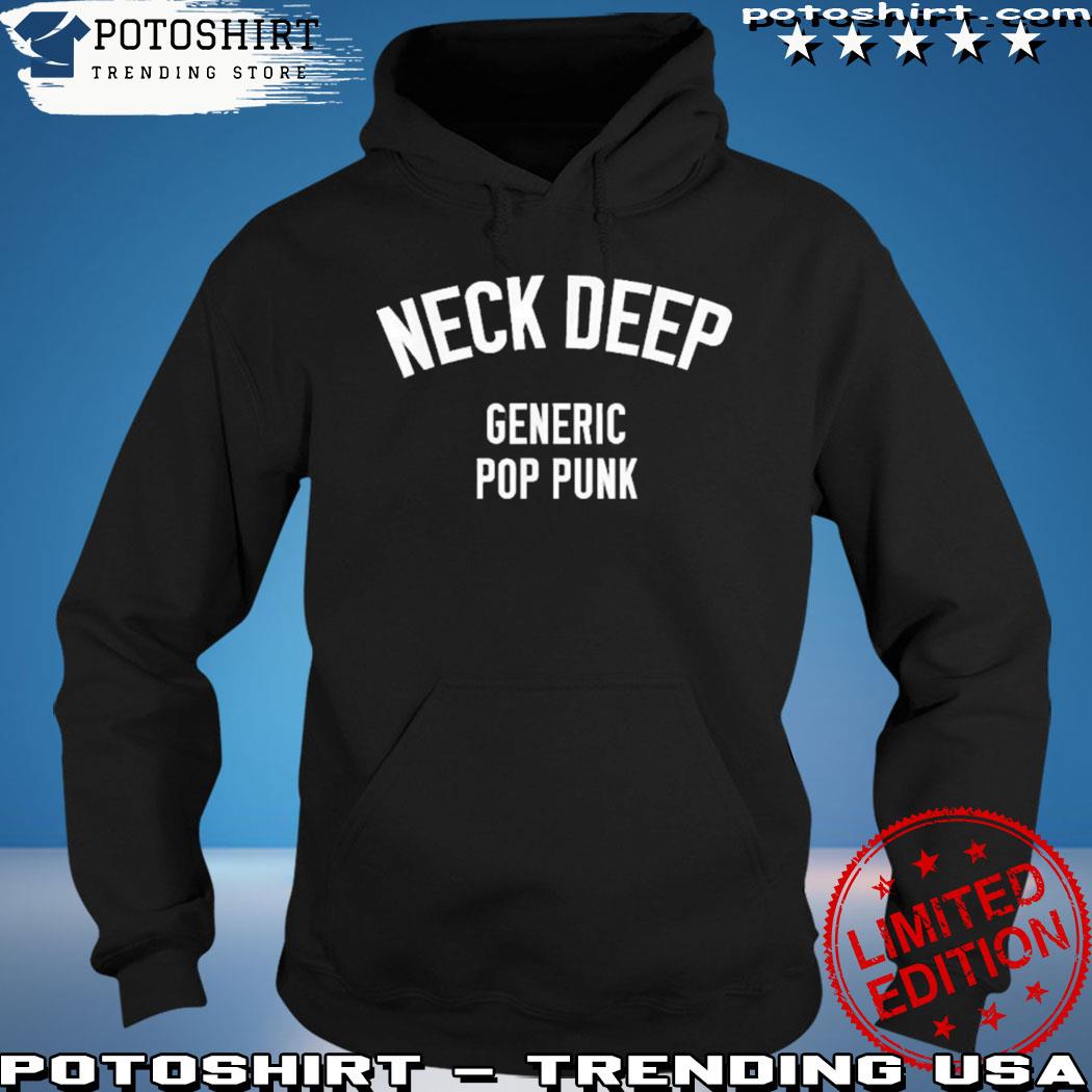 Product real friends neck deep generic pop punk s hoodie