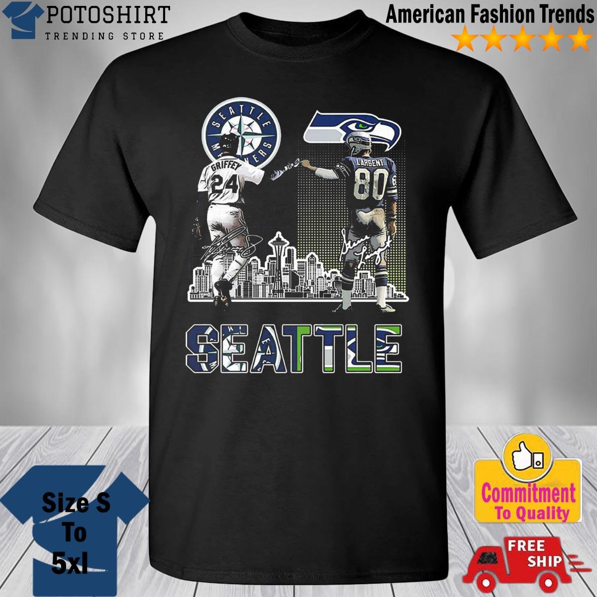 TRENDING Seattle Seahawks And Seattle Mariners Unisex T-Shirt