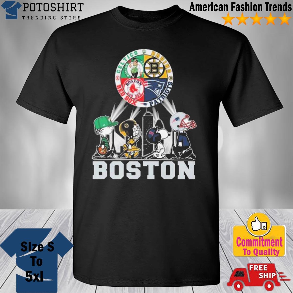 Product the Peanuts characters abbey road Boston sport team 2023 new shirt,  hoodie, sweater, long sleeve and tank top