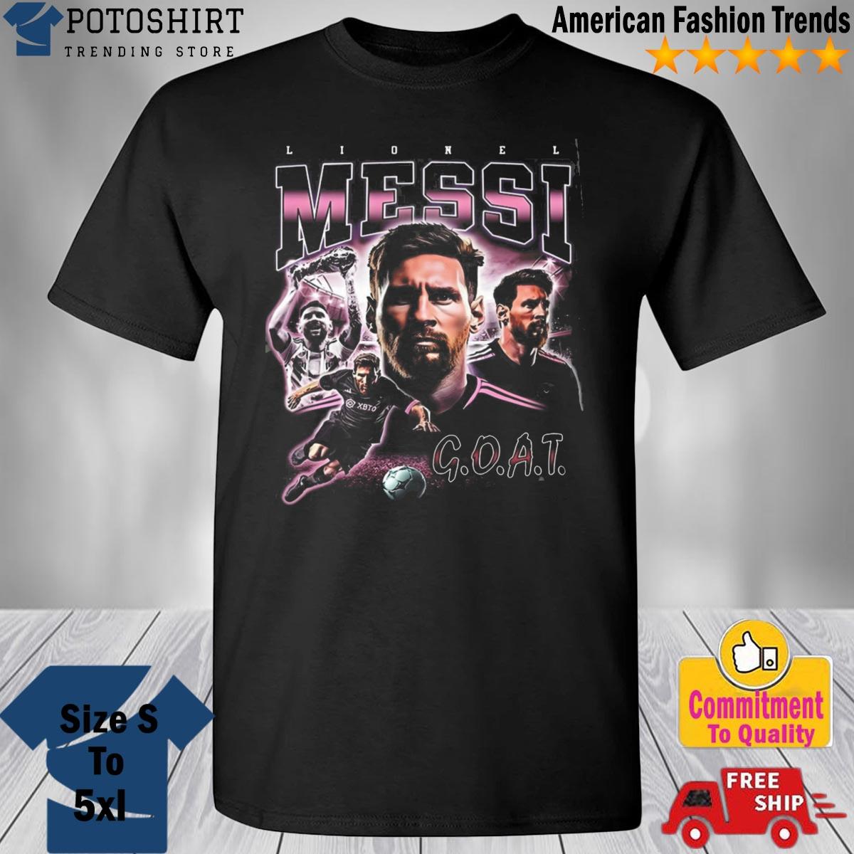 Lionel Messi Vintage Bootleg Champion T-Shirt