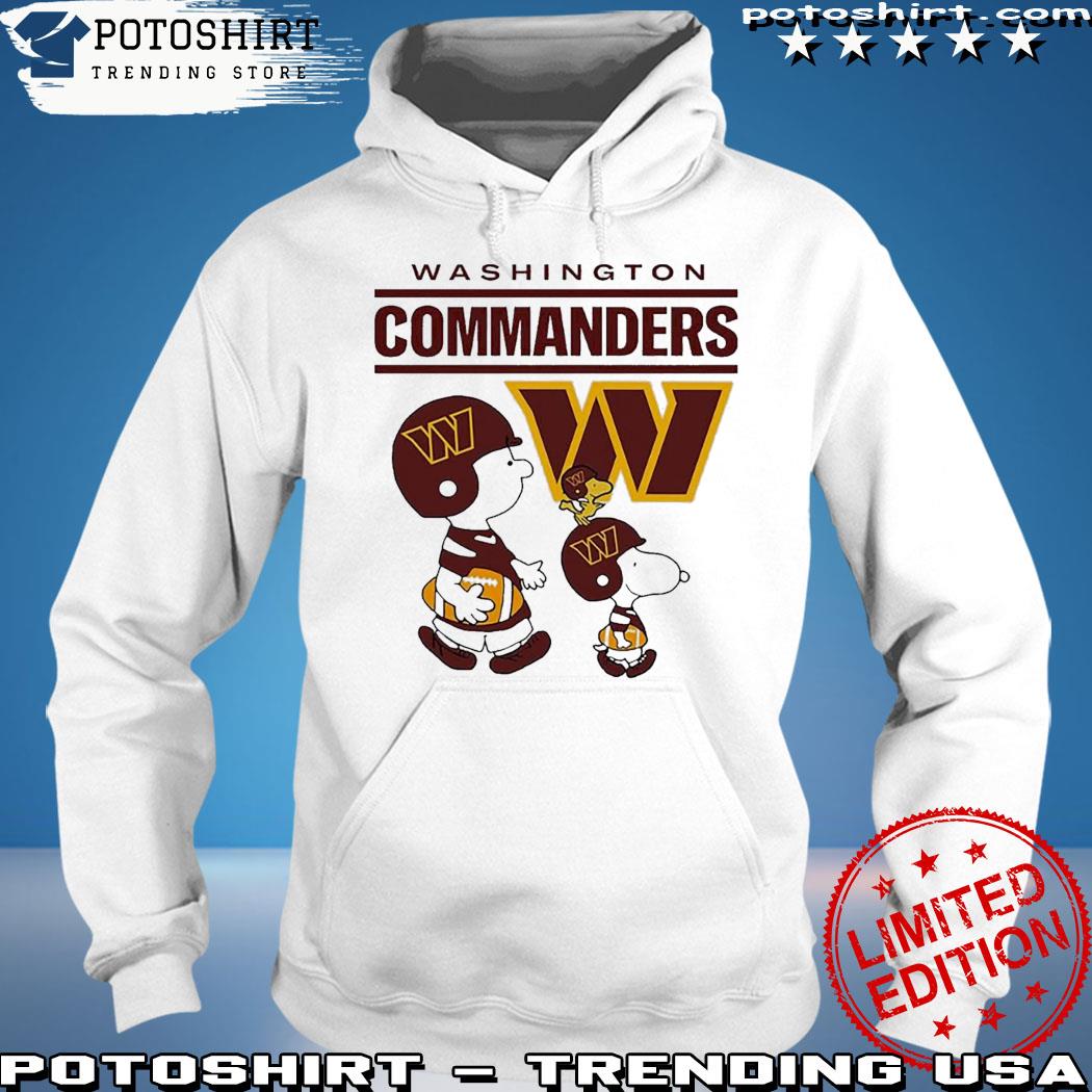 Washington Commanders Snoopy and Charlie Brown Peanuts shirt, hoodie,  sweater, long sleeve and tank top