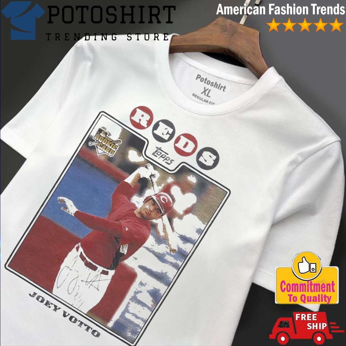 Official 2008 topps baseball joey votto reds T-shirt, hoodie, tank top,  sweater and long sleeve t-shirt