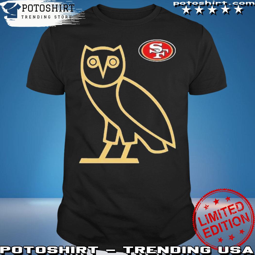 NFL Ovo 49ers Owl Hoodie  San Francisco 49ers Ove Hoodie