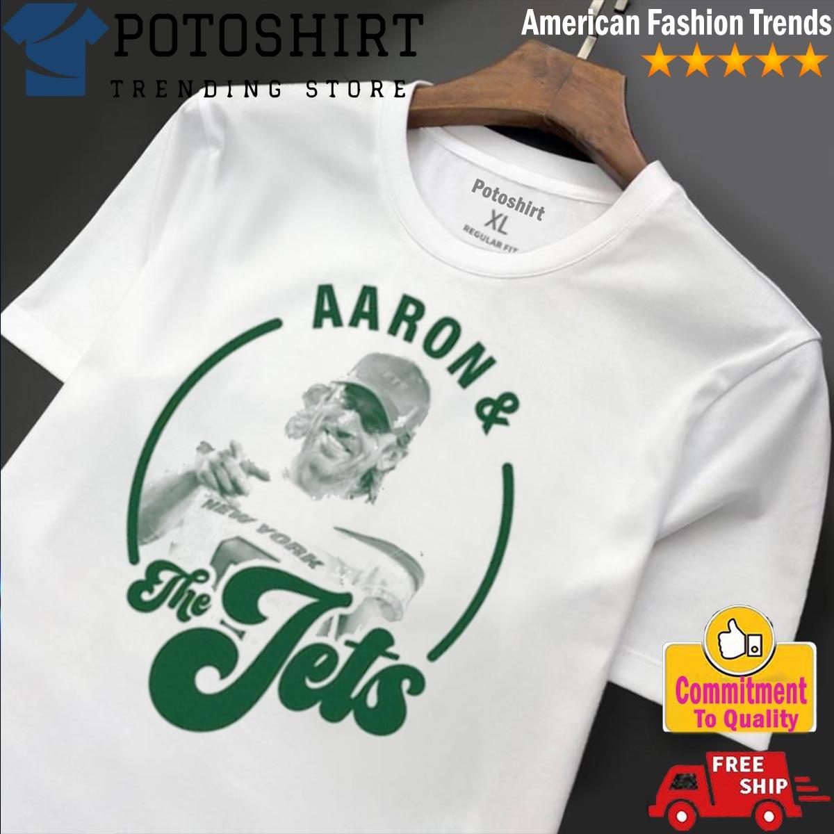 : Aaron Rodgers Jets T-Shirt: Clothing, Shoes & Jewelry