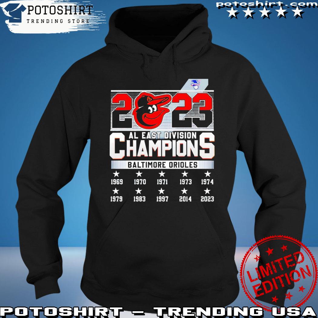 Baltimore Orioles 2023 AL East Division Champions classic shirt, hoodie,  sweater and long sleeve