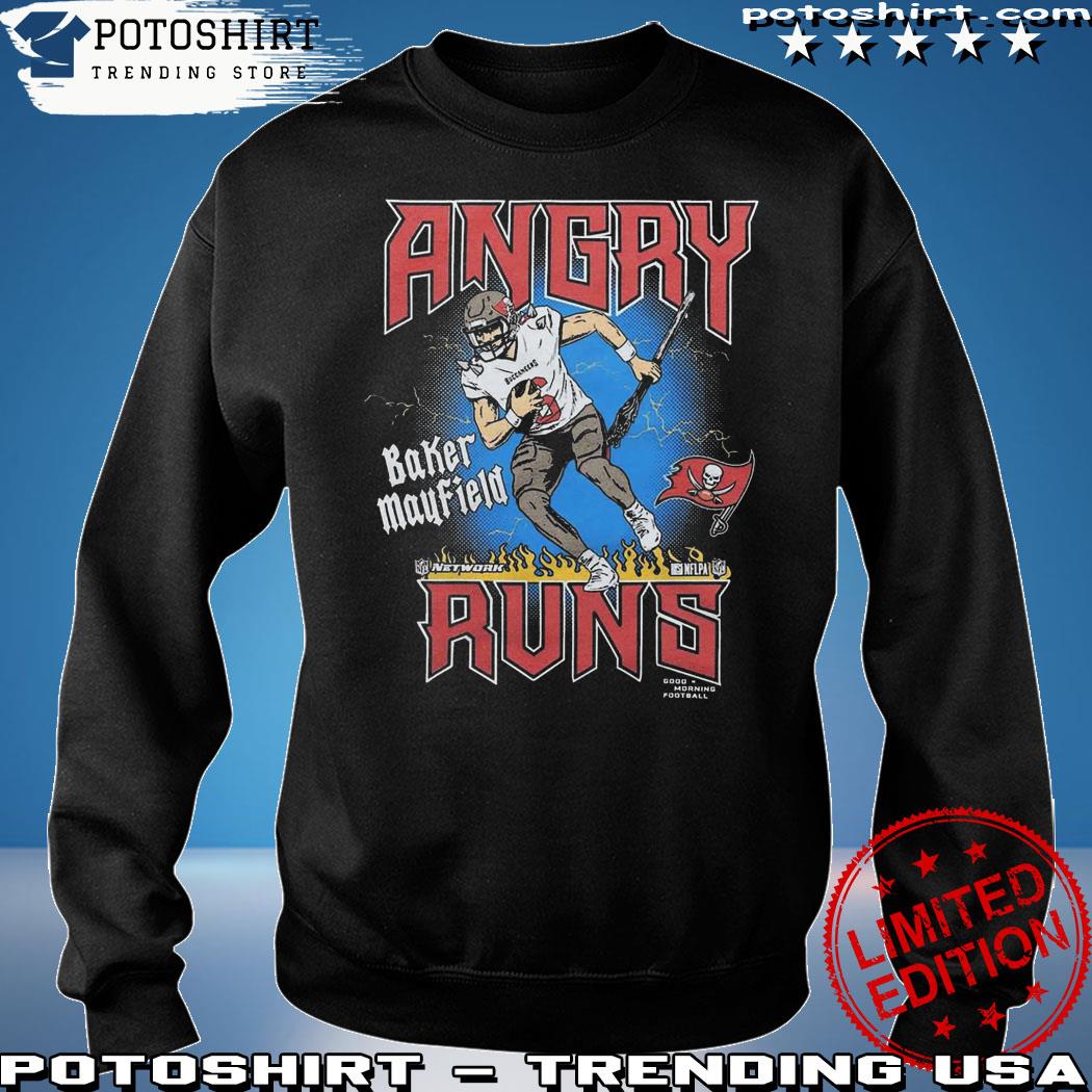 Angry Runs Buccaneers Baker Mayfield shirt, hoodie, sweater, long sleeve  and tank top