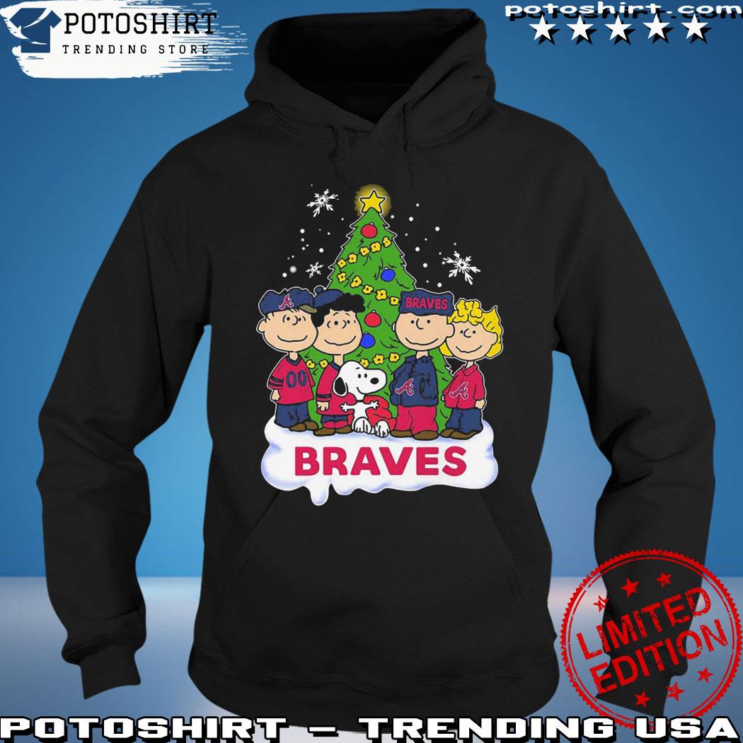 Atlanta Braves Snoopy Peanuts Christmas Shirt, hoodie, sweater, long sleeve  and tank top