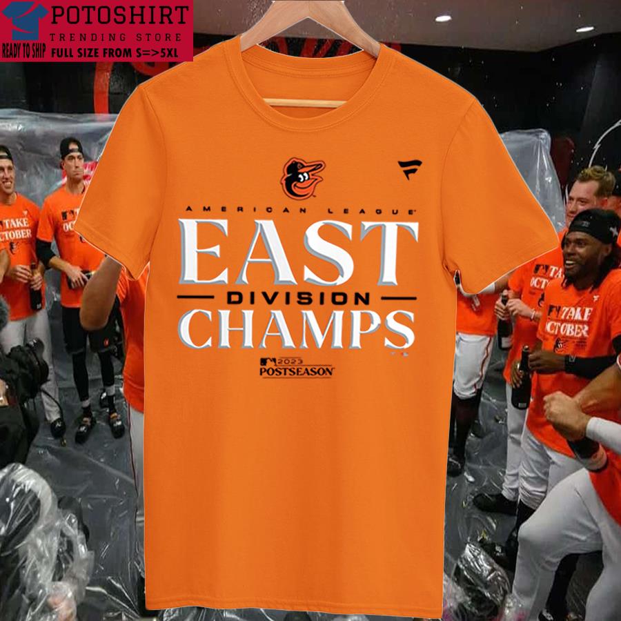 Baltimore Orioles AL East Division Champs 2023 Postseason Shirt