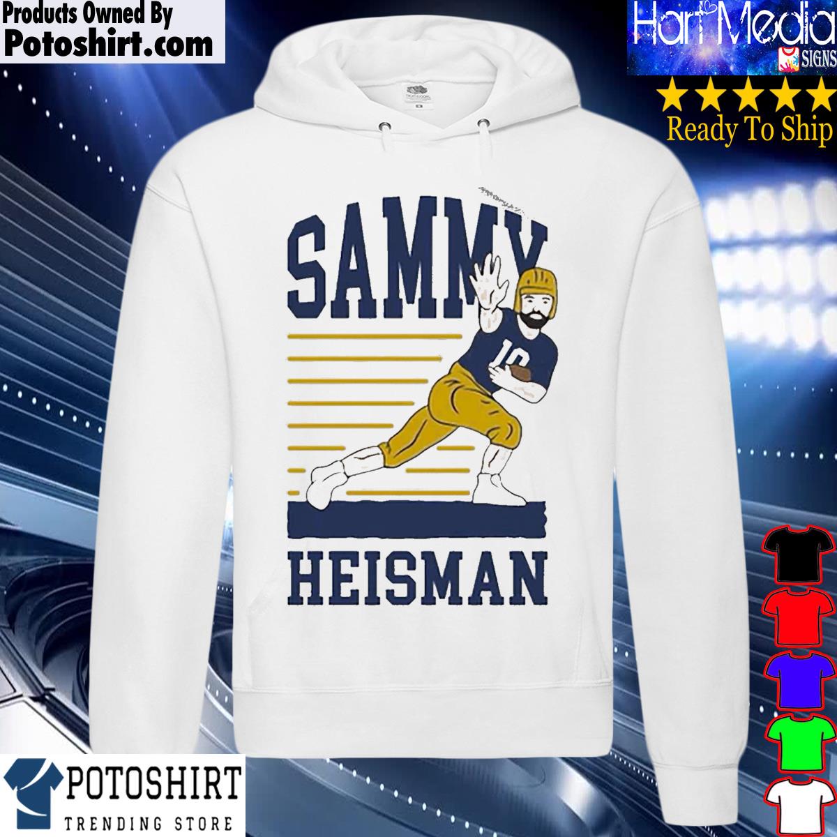 Barstool Sports Sammy Heisman Shirt - Snowshirt