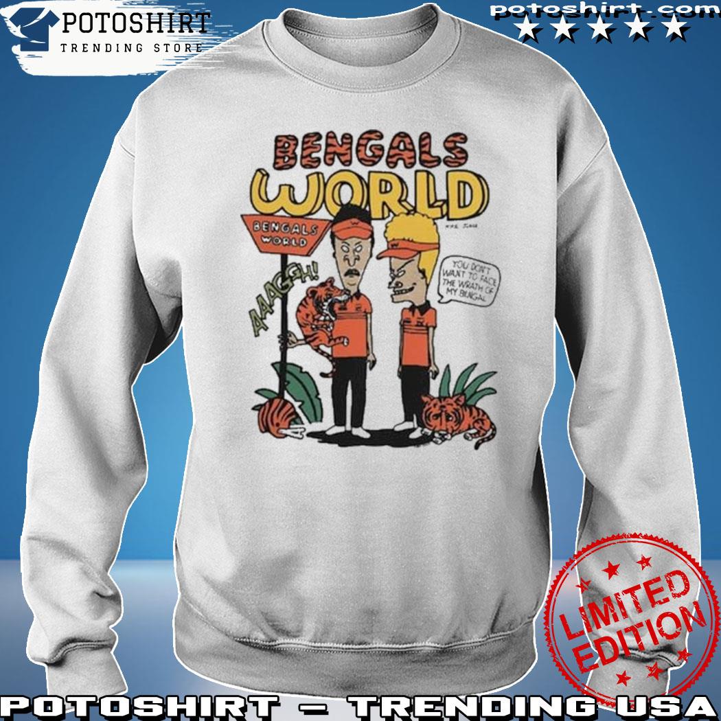 Beavis And Butthead X Cincinnati Bengals World Shirt, hoodie, sweater, long  sleeve and tank top